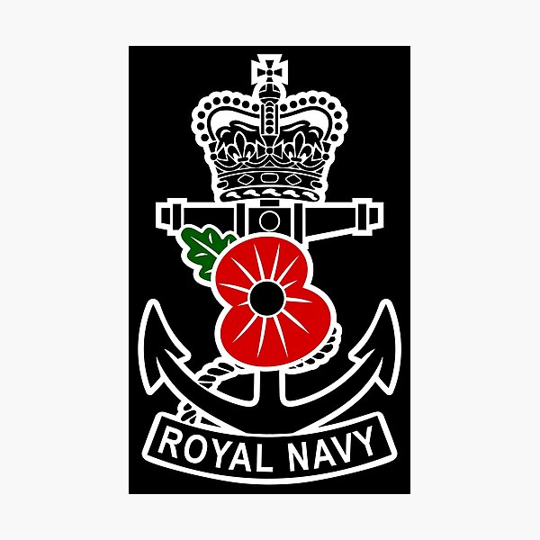 Item preview, Royal Navy Poppy designed and sold by sirglennbo.