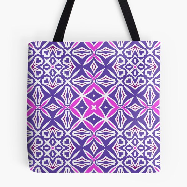 Item preview, Blue and Pink Abstract Mosaic 2 designed and sold by AneissPiaf.