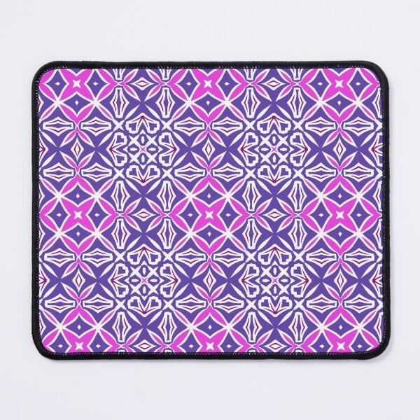 Item preview, Blue and Pink Abstract Mosaic 2 designed and sold by AneissPiaf.
