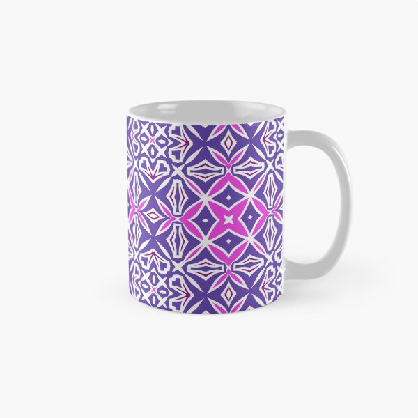 Item preview, Blue and Pink Abstract Mosaic 2 designed and sold by AneissPiaf.