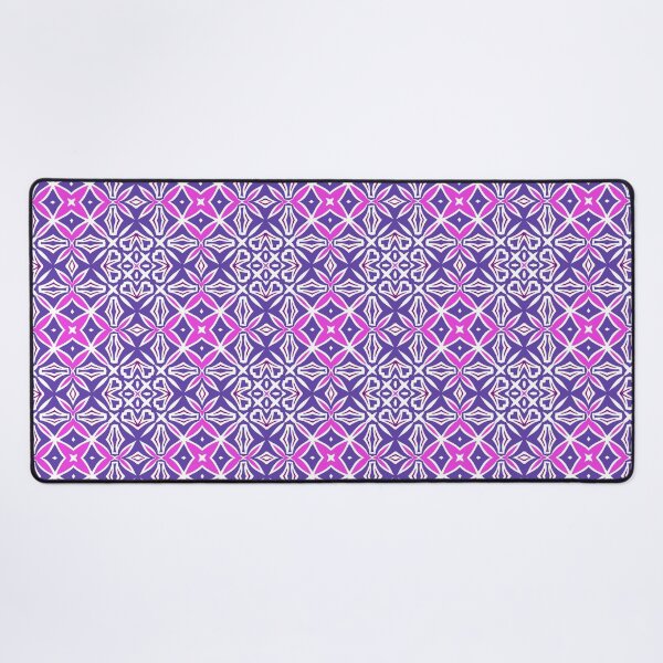 Item preview, Blue and Pink Abstract Mosaic 2 designed and sold by AneissPiaf.