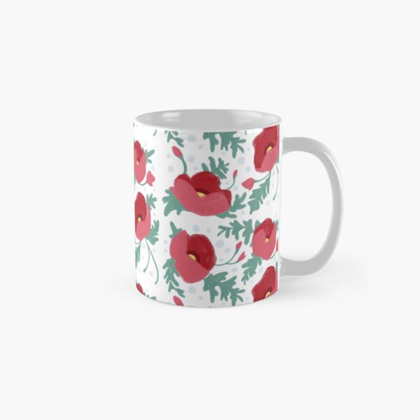 Item preview, poppy mug 2 designed and sold by Kem735.