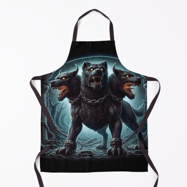 Item preview, Cerberus Dog Guardian of the Underworld designed and sold by GalleryBrisArt.