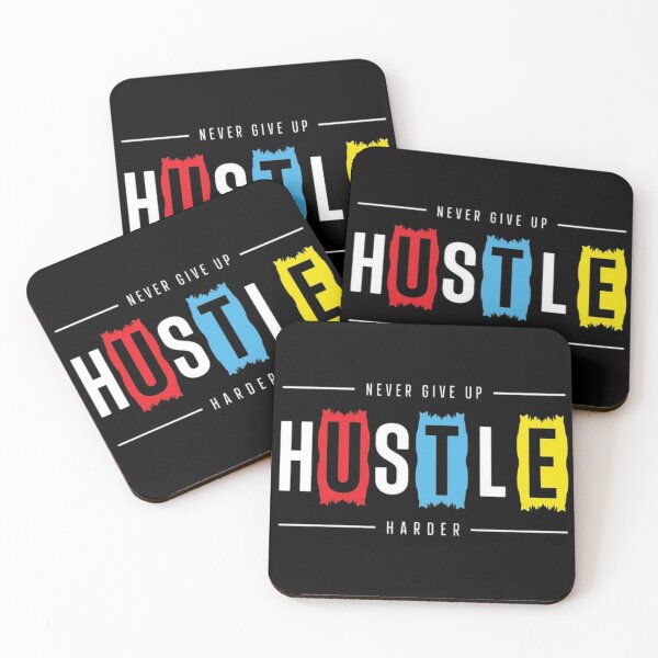 Item preview, Hustle Never Give Up designed and sold by UZRWRLD .