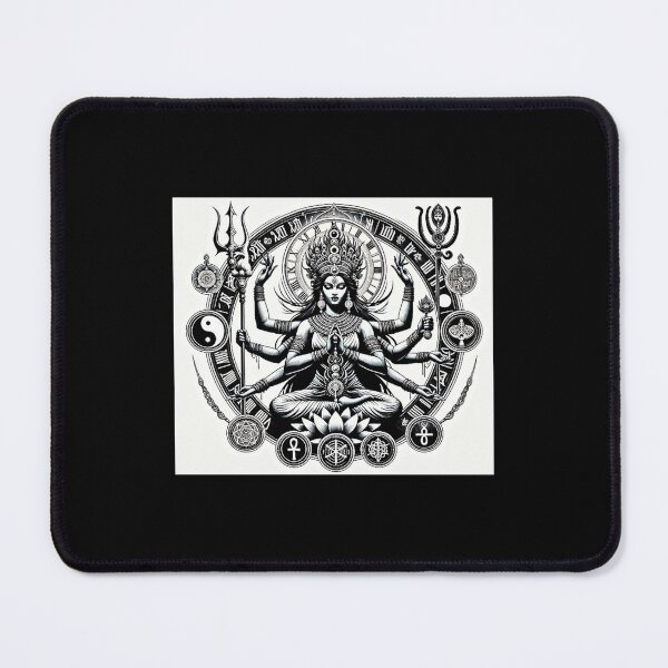 Item preview, Kali Goddess Protection Magickal Symbol for Your Book of Shadows, Spellcraft, or Home Decor designed and sold by Earth Nature Creations.