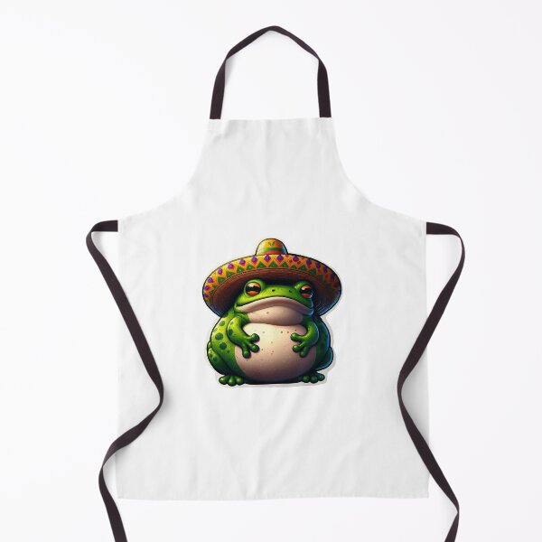 Artikelvorschau, Sombrero-Frosch, Frosch mit Sombrero entworfen und verkauft von Spike The Punch Design Co..