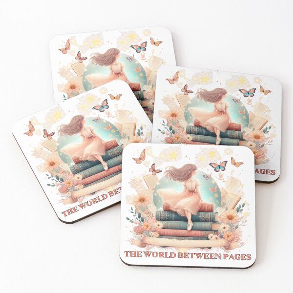 Item preview, Book Girl Reader.the world between pages  designed and sold by swiftbinaries.