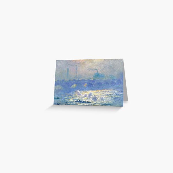 Item preview, Waterloo Bridge by Claude Monet designed and sold by classicartcache.