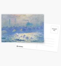 Waterloo Bridge by Claude Monet Postcards