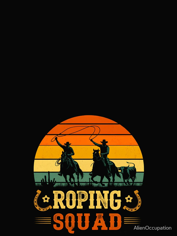 Thumbnail 4 of 4, iPhone Case, Colorful Rustic Roping Squad designed and sold by AlienOccupation.