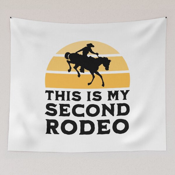 Artikelvorschau, Das ist mein zweites Rodeo! Lustiges Rodeo entworfen und verkauft von PMCreative.