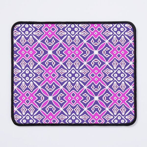 Item preview, Blue and Pink Abstract Mosaic 5 designed and sold by AneissPiaf.