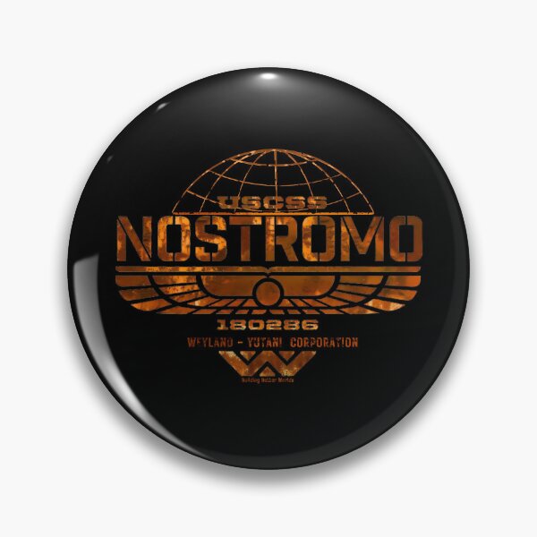 Item preview, Nostromo/Weyland Distressed Vivid logo design designed and sold by Iiswaz.