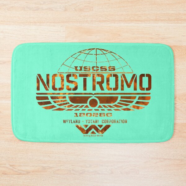 Item preview, Nostromo/Weyland Distressed Vivid logo design designed and sold by Iiswaz.