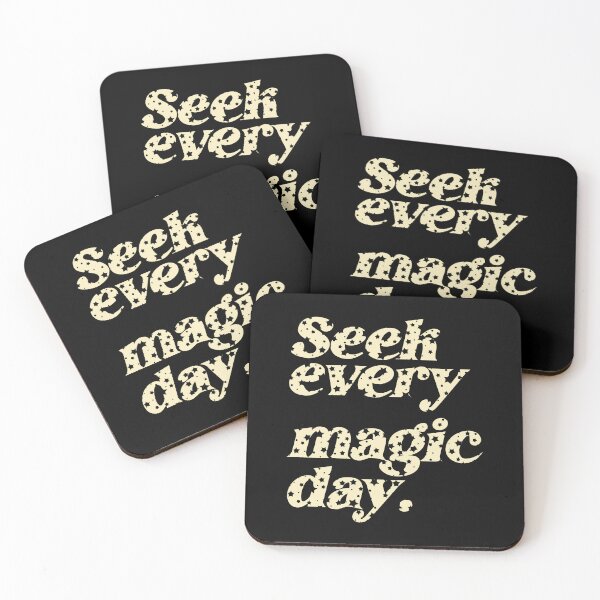 Item preview, seek magic every day. designed and sold by designing01Ar3.