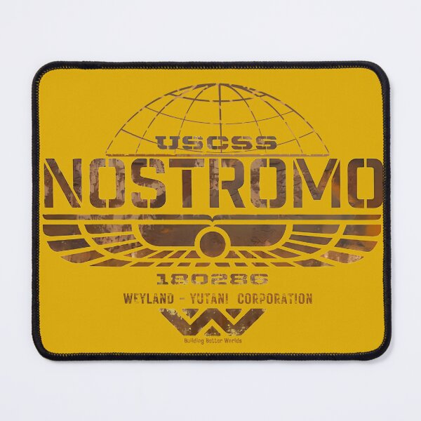Item preview, Nostromo/Weyland Distressed logo design designed and sold by Iiswaz.