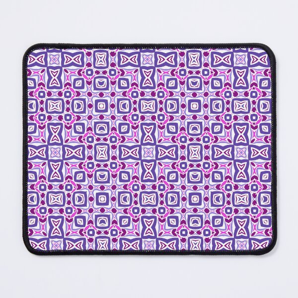 Item preview, Blue and Pink Abstract Mosaic 8 designed and sold by AneissPiaf.