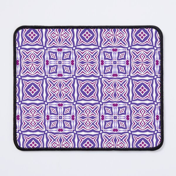 Item preview,  Blue and Pink Abstract Mosaic 9 designed and sold by AneissPiaf.