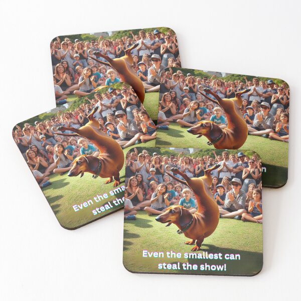 Item preview, Dachshund Breakdance Sensation in the Park designed and sold by joejiing.