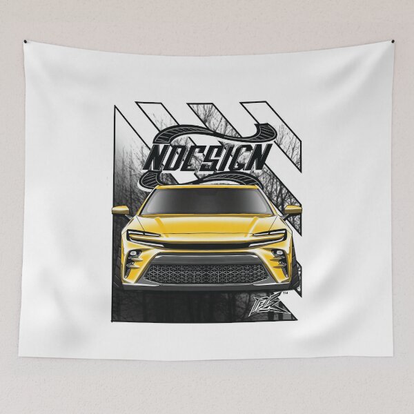 Item preview, toyota crown sport stanced yellow  designed and sold by NaquashM.