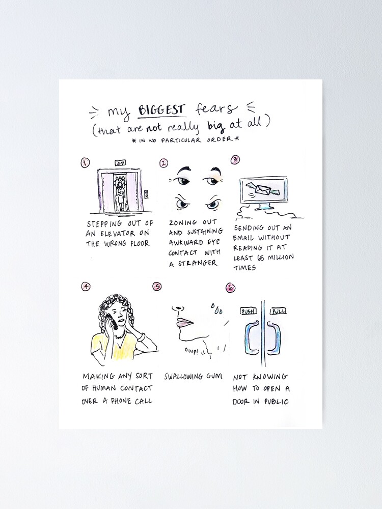 Alternate view of fears comic Poster