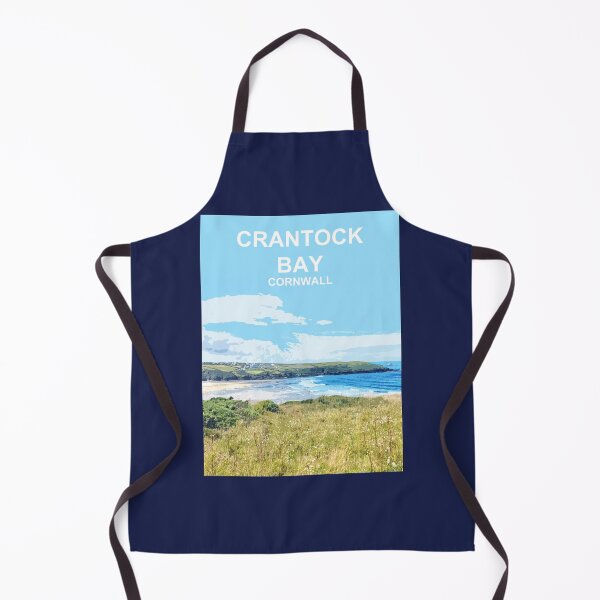Item preview, Crantock Bay Cornwall. Cornish gift Kernow Travel location poster. Newquay designed and sold by BarbaraGlebska.