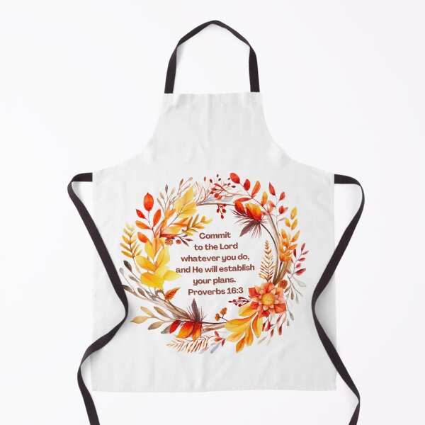 Item preview, Proverbs 16:3 - Commit to the Lord whatever you do, and He will establish your plans. designed and sold by FlutterByH.