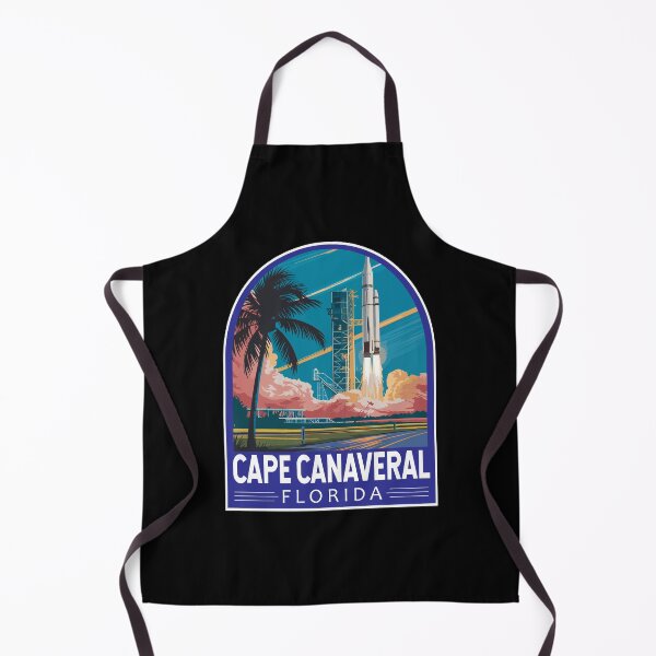 Item preview, Cape Canaveral Florida Travel Art Emblem designed and sold by KrisSidDesigns.