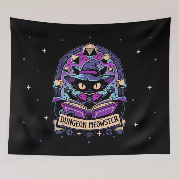 Item preview, Feline Dungeon Keeper - Cat Meowster designed and sold by Snouleaf.