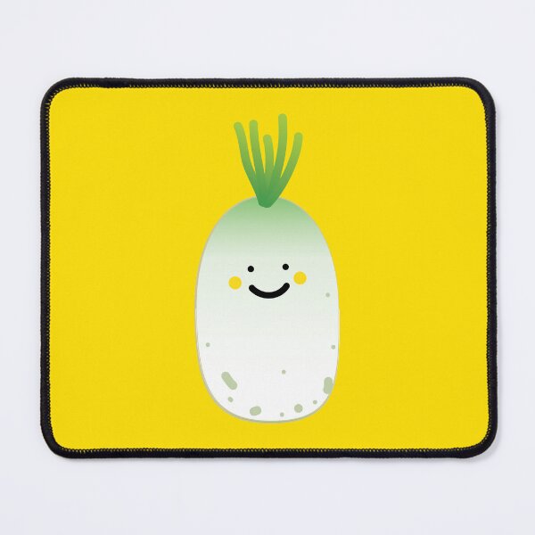 Item preview, Cute daikon radish designed and sold by fluffyfamcraft.