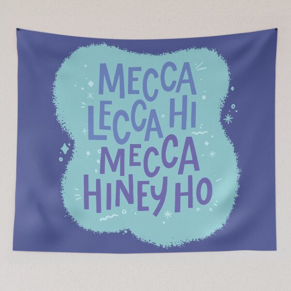 Item preview, Mecca Lecca Hi Mecca Hiney Ho - Pee Wee's Playhouse designed and sold by SombreroCraft.