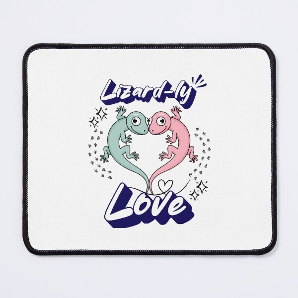 Item preview, Minimalist Lizard-ly Love - Heart-Shaped Lizard Art designed and sold by gk-creations.
