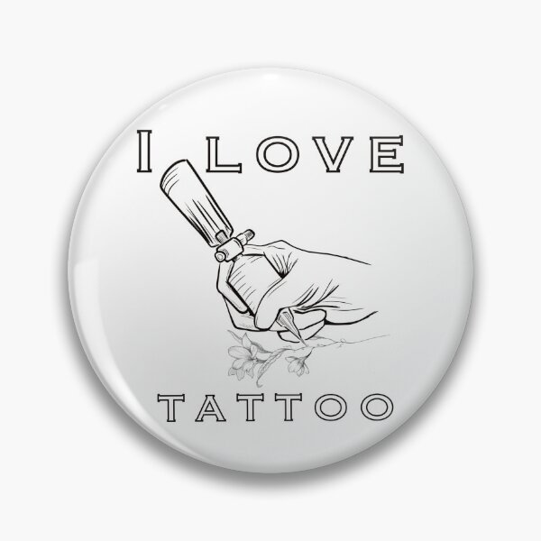 Item preview, I love tattoo designed and sold by PigmalionArt.