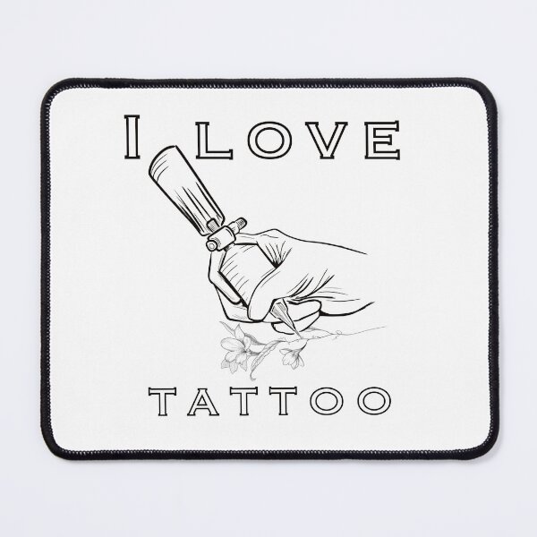 Item preview, I love tattoo designed and sold by PigmalionArt.