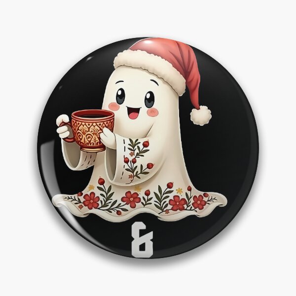 Aperçu de l'œuvre Je vis grâce au café et à la joie de Noël créée et vendue par SpeakingPrint2.