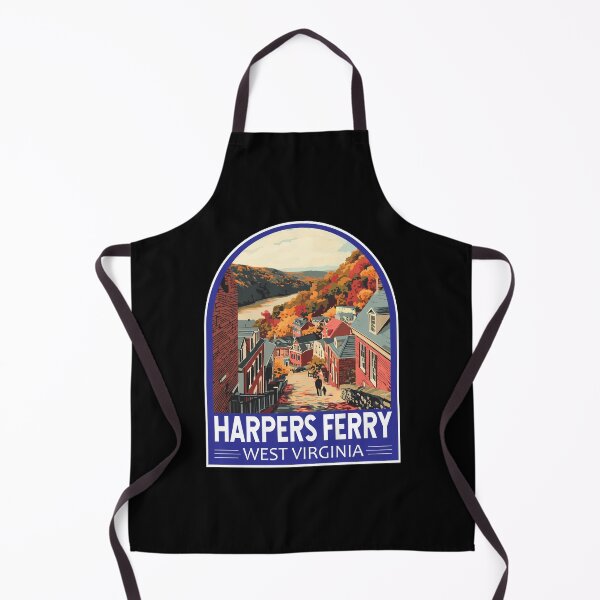 Item preview, Harpers Ferry West Virginia Travel Art Emblem designed and sold by KrisSidDesigns.