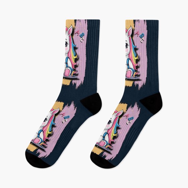Item preview, Cool Unicorn girl is going to school  designed and sold by All-About-Life.