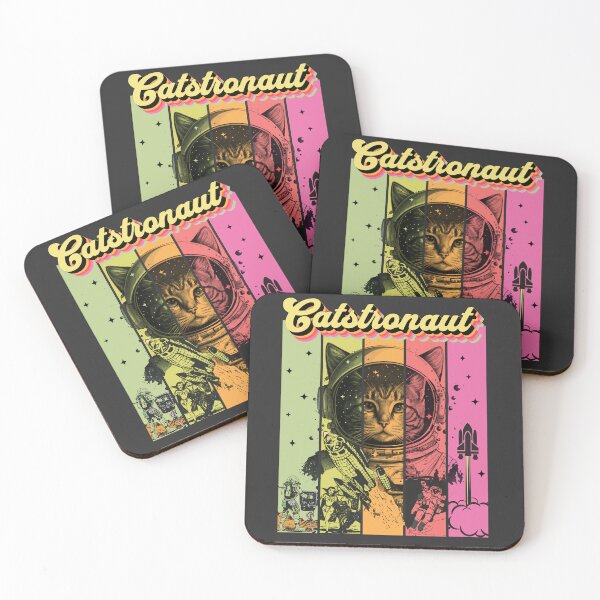 Item preview, Cat Astronaut In Space Vintage Comic Book Cover designed and sold by antarte99.
