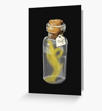 Dust (Sraf/Shadow particles) *His Dark Materials* Greeting Card