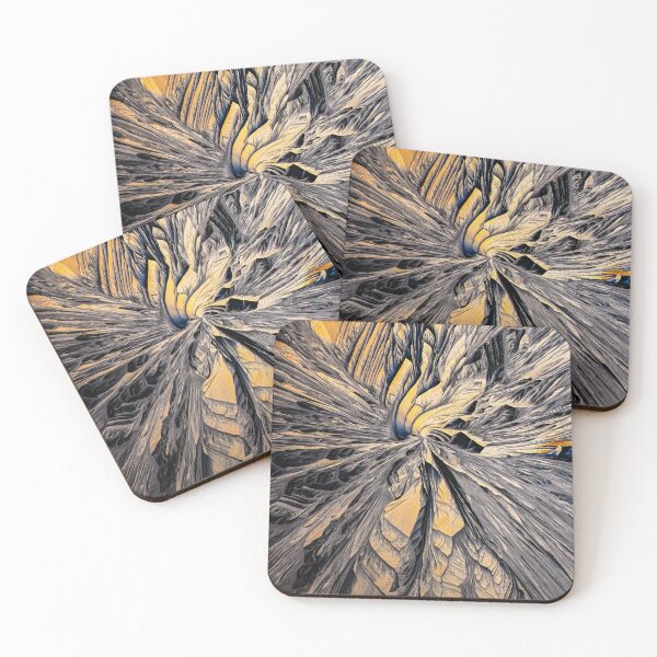 Item preview, Golden and black Abstract Crystal Formation designed and sold by JBlaminsky.