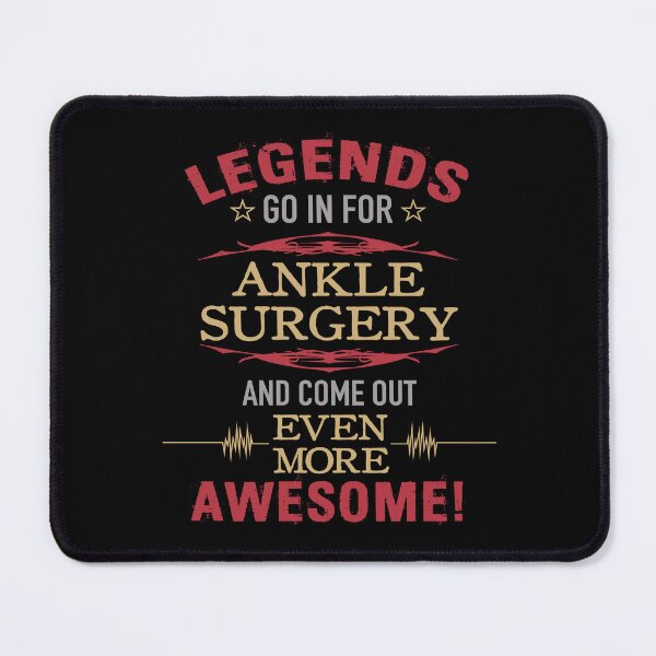Item preview, Ankle Surgery Recovery Humor designed and sold by thepixelgarden.