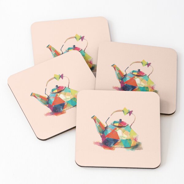Item preview, Colorful Teapot Decorated with Hand-Painted Art designed and sold by nada-art.