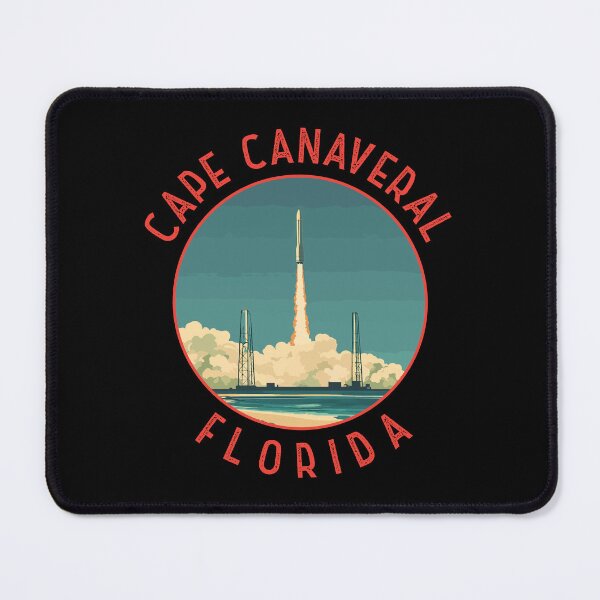 Item preview, Cape Canaveral Florida Retro Distressed Circle designed and sold by KrisSidDesigns.
