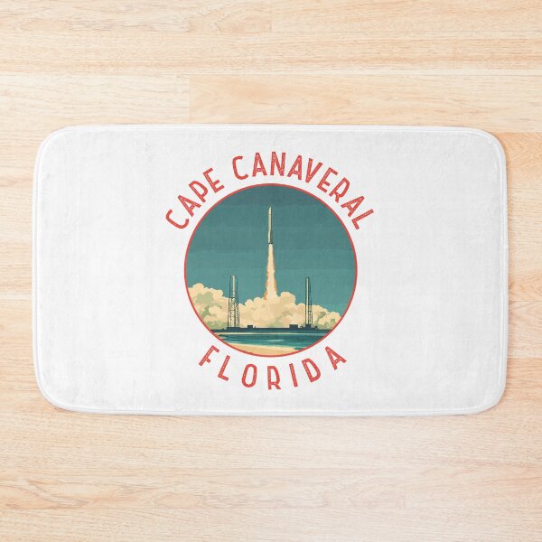 Item preview, Cape Canaveral Florida Retro Distressed Circle designed and sold by KrisSidDesigns.