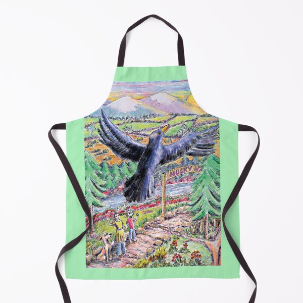 Item preview, Crow Flies Away into the Sunset designed and sold by TikabooTales.
