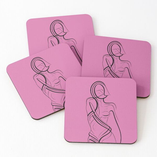 Item preview, Minimalist Woman in Black Lines designed and sold by NiRia Spot.