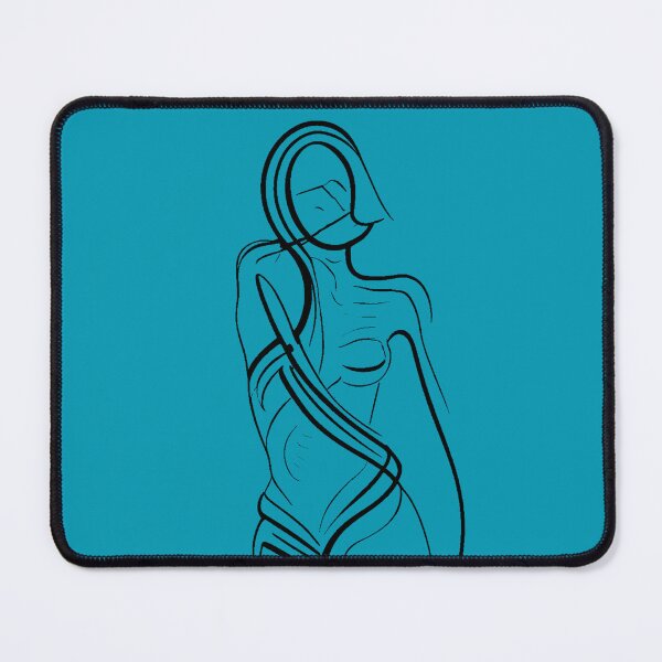 Item preview, Minimalist Woman in Black Lines designed and sold by NiRia Spot.