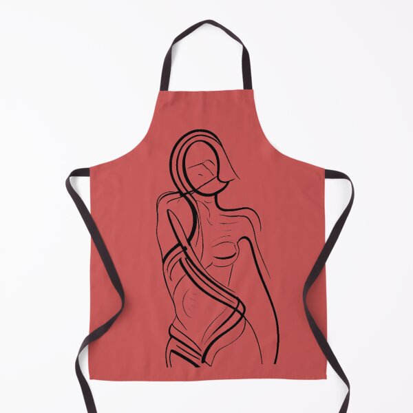 Item preview, Minimalist Woman in Black Lines designed and sold by NiRia Spot.