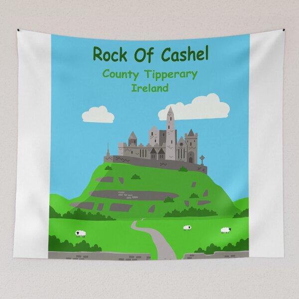 Item preview, Rock Of Cashel, Tipperary, Ireland designed and sold by Traveldrawings.