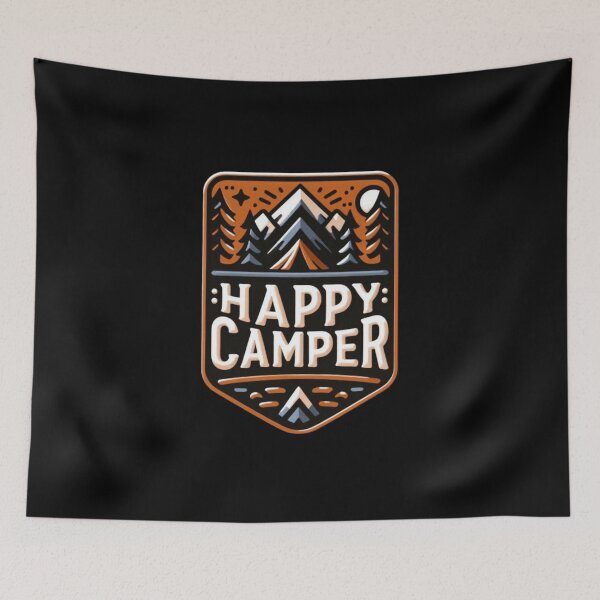 Item preview, Happy Camper (II) designed and sold by niclothing.